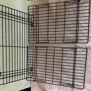 Black Wire Cooling Rack Trio for Baking and Cooling